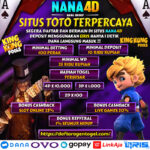 Daftar Agen togel Nana4D Situs Toto Hadiah Terbesar 10 Juta. Selamat datang di daftar agen togel yang juga merupakan situs toto togel online