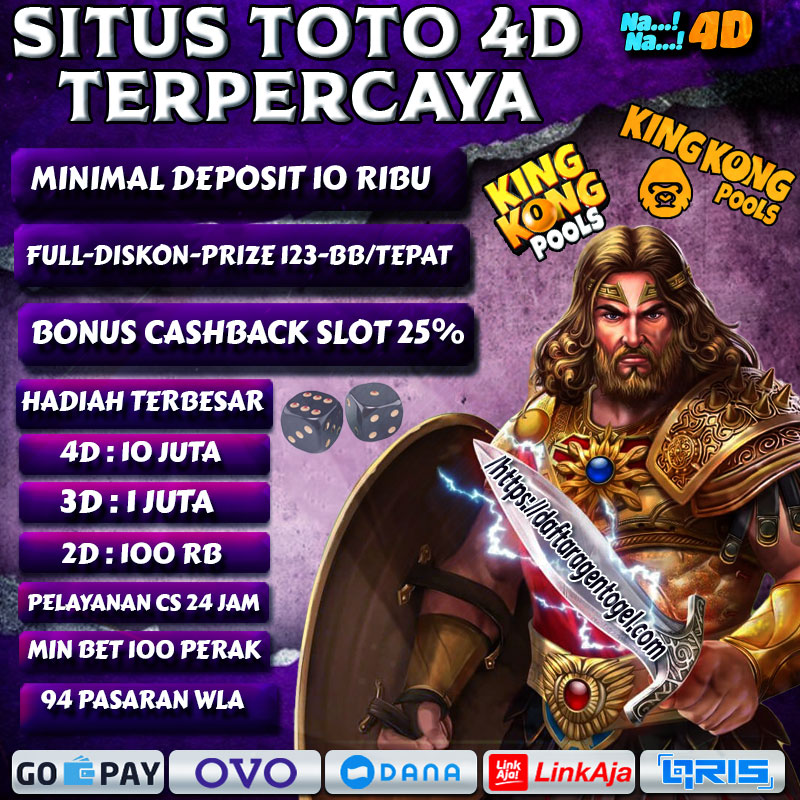 Game Situs Toto 4D Nana4D Paling Terpercaya Di Indonesia. Salah satu jenis permainan judi online yang sangat populer