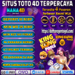 Situs Judi Togel Resmi Dan Situs Toto 4D Terpercaya Nana4D. Selamat datang di situs judi togel online yang tentunya sudah resmi